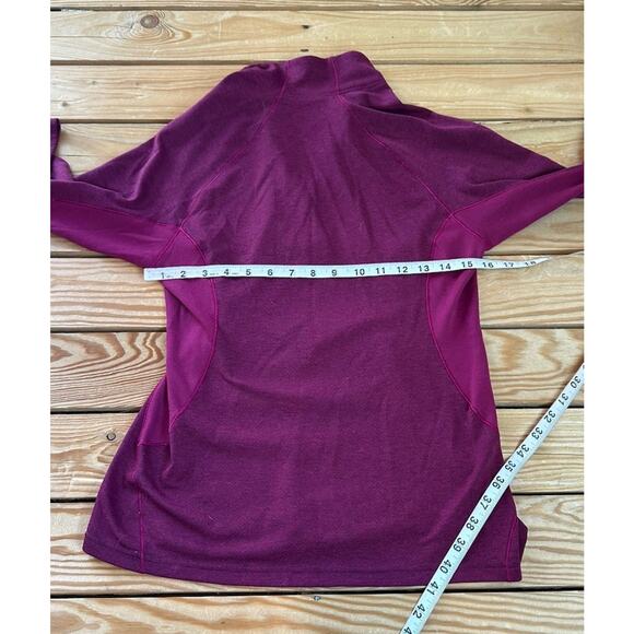 Patagonia Capilene 3 Mid Weight 1/4 Zip Base Layer Size Small Pink Pullover - Picture 5 of 6